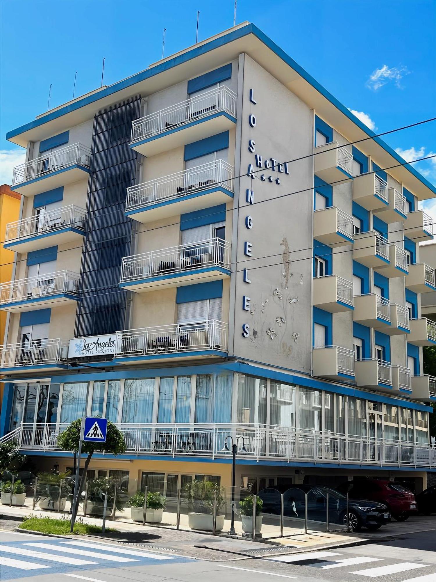 Hotel Los Angeles - Fronte Mare Riccione Esterno foto