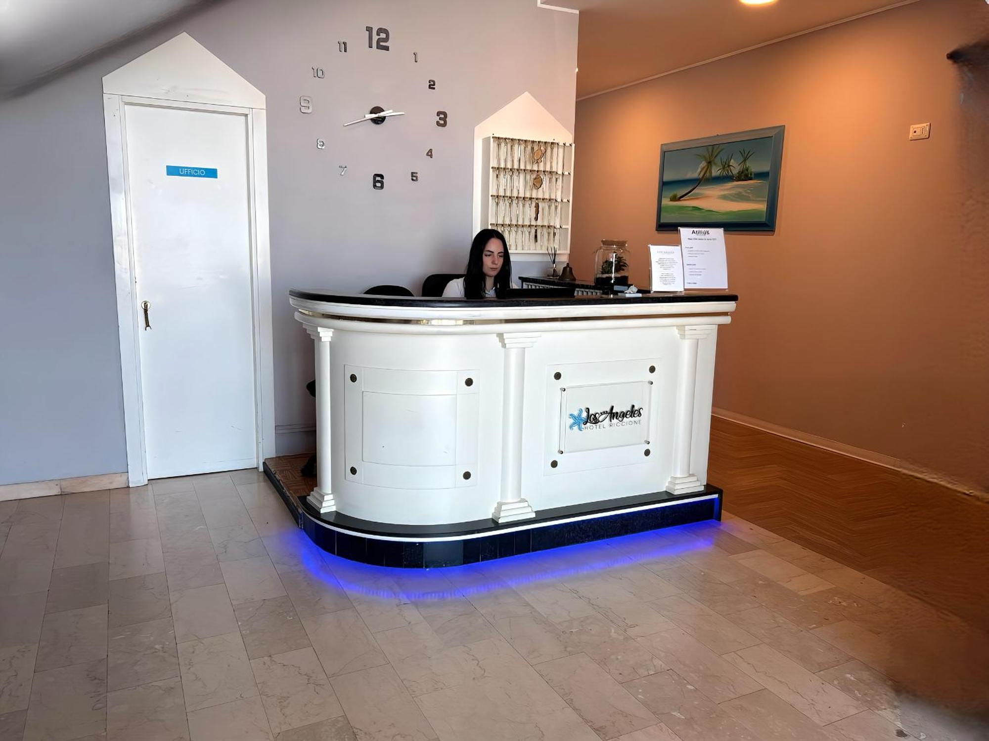 Hotel Los Angeles - Fronte Mare Riccione Esterno foto